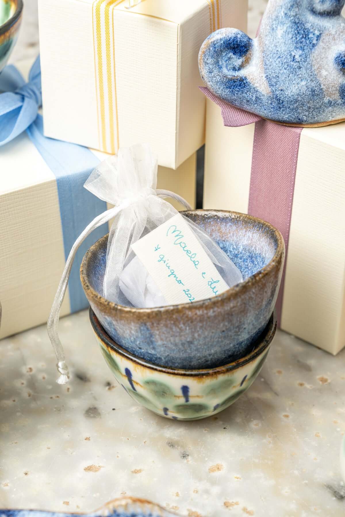 BICCHIERINO GRES BLU